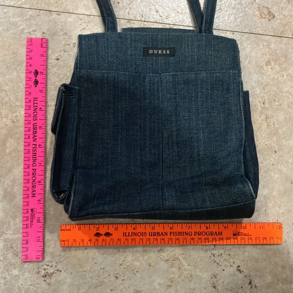 Vintage GUESS Denim purse - Picture 9 of 11